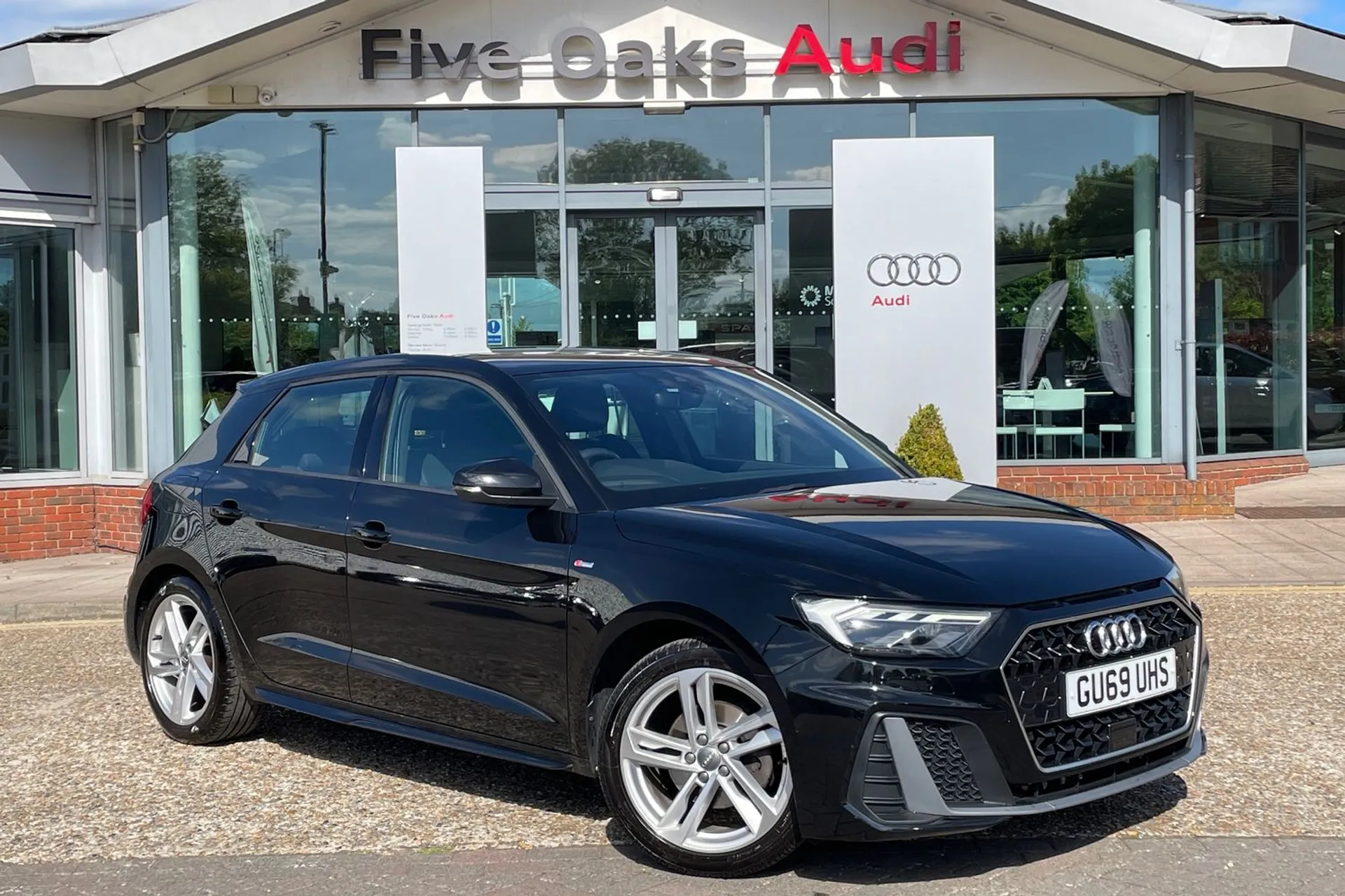 Audi A1 focused image
