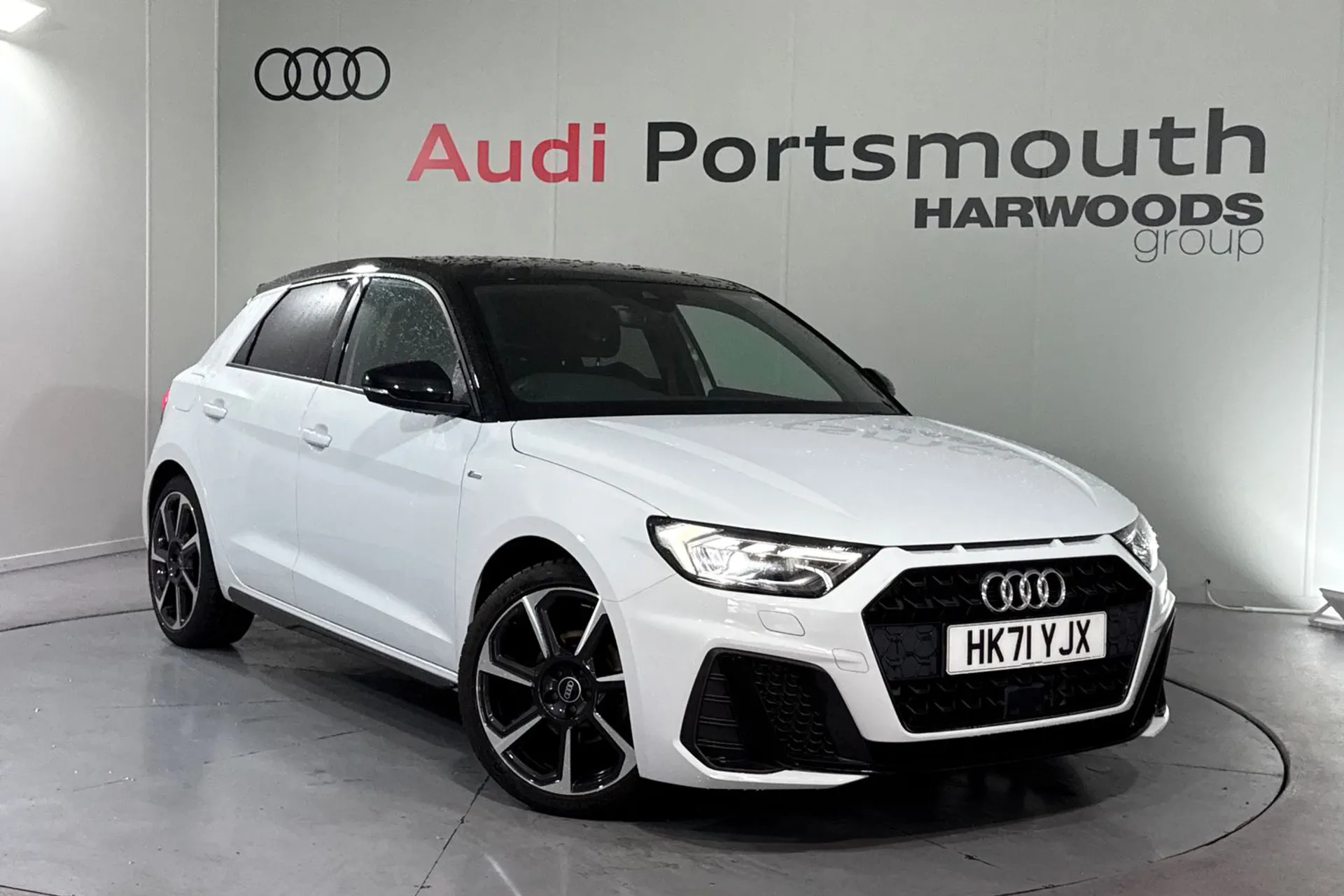 Audi A1 focused image