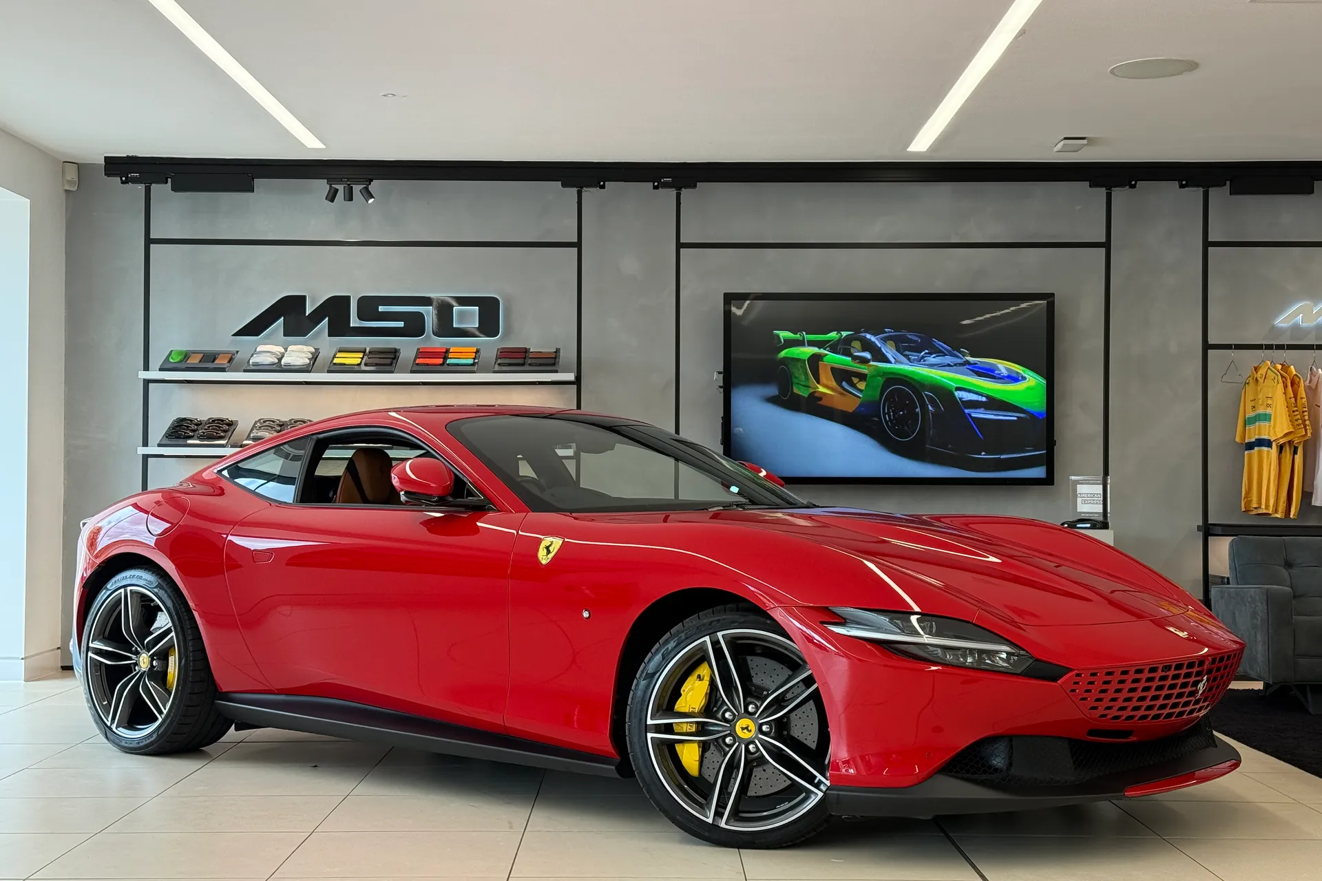 FERRARI Roma focused image