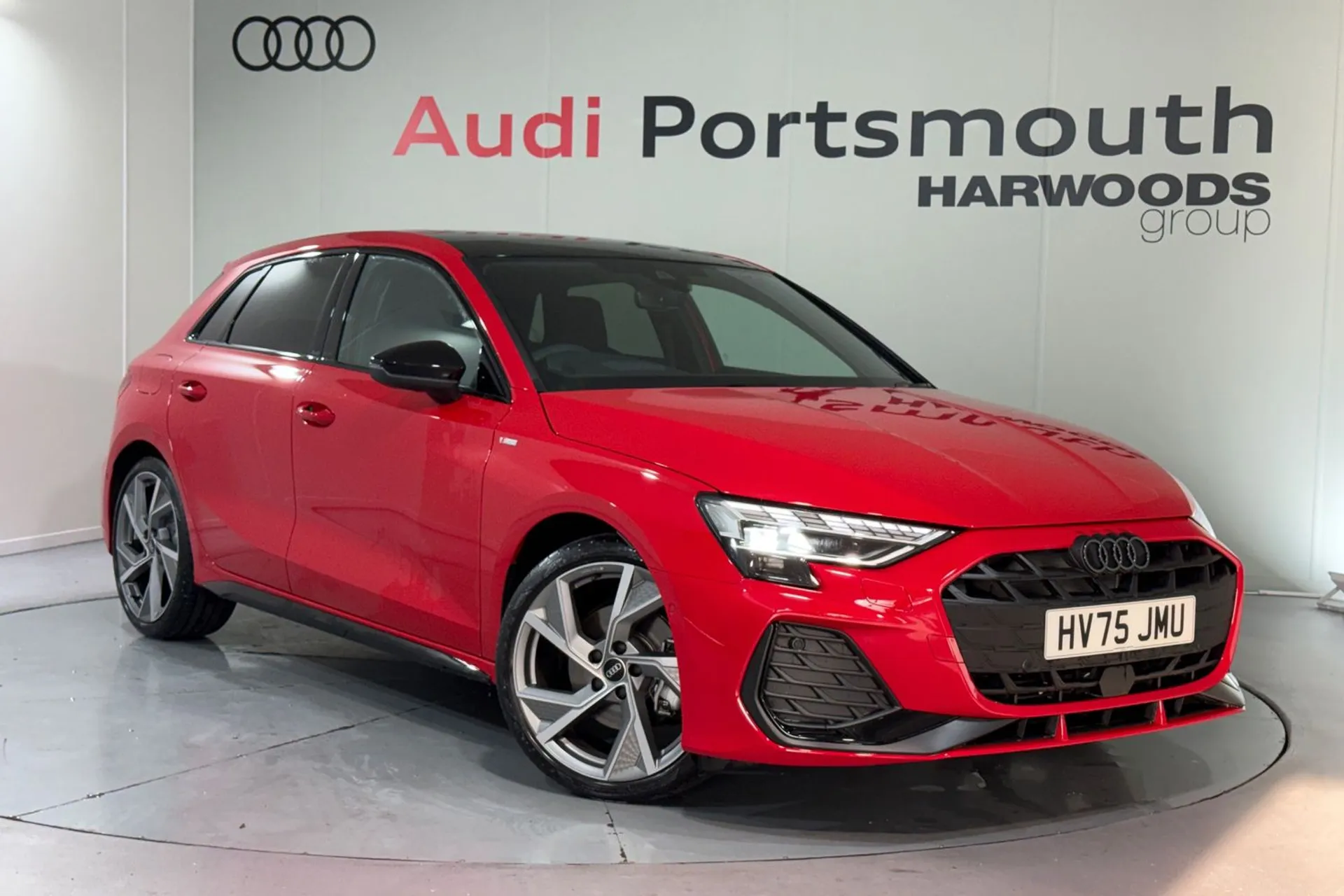 Audi A3 focused image