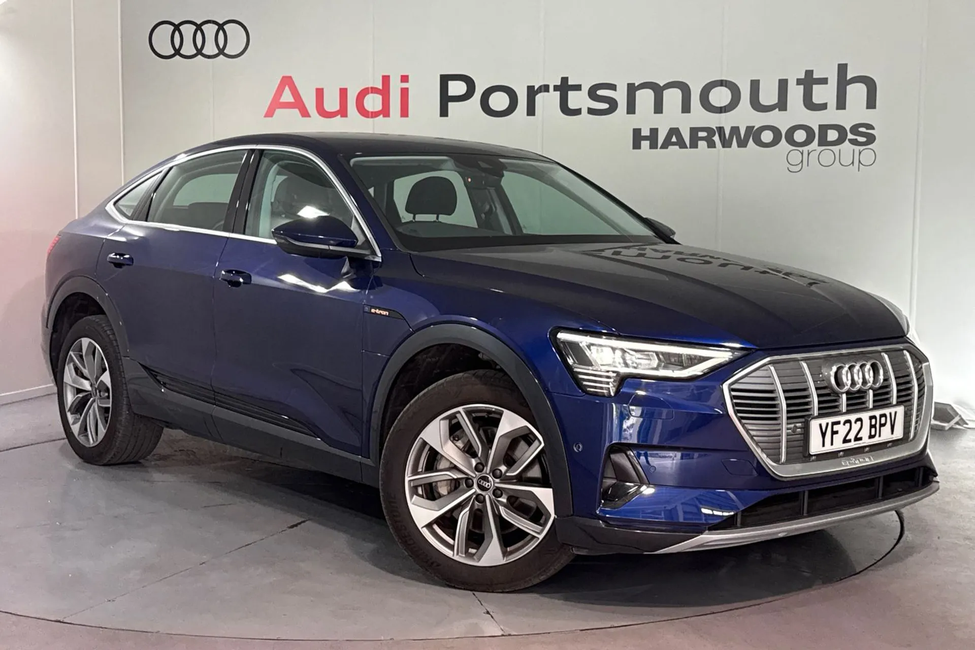 Audi e-tron focused image
