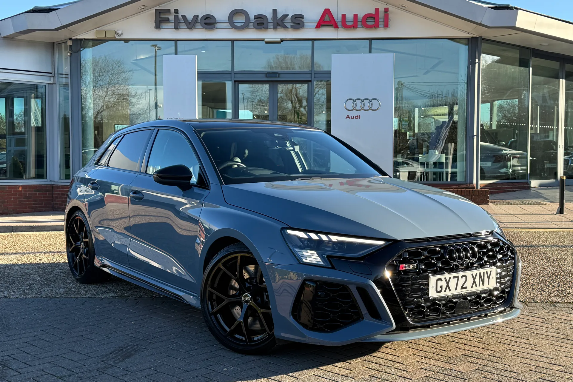 Audi RS3 focused image