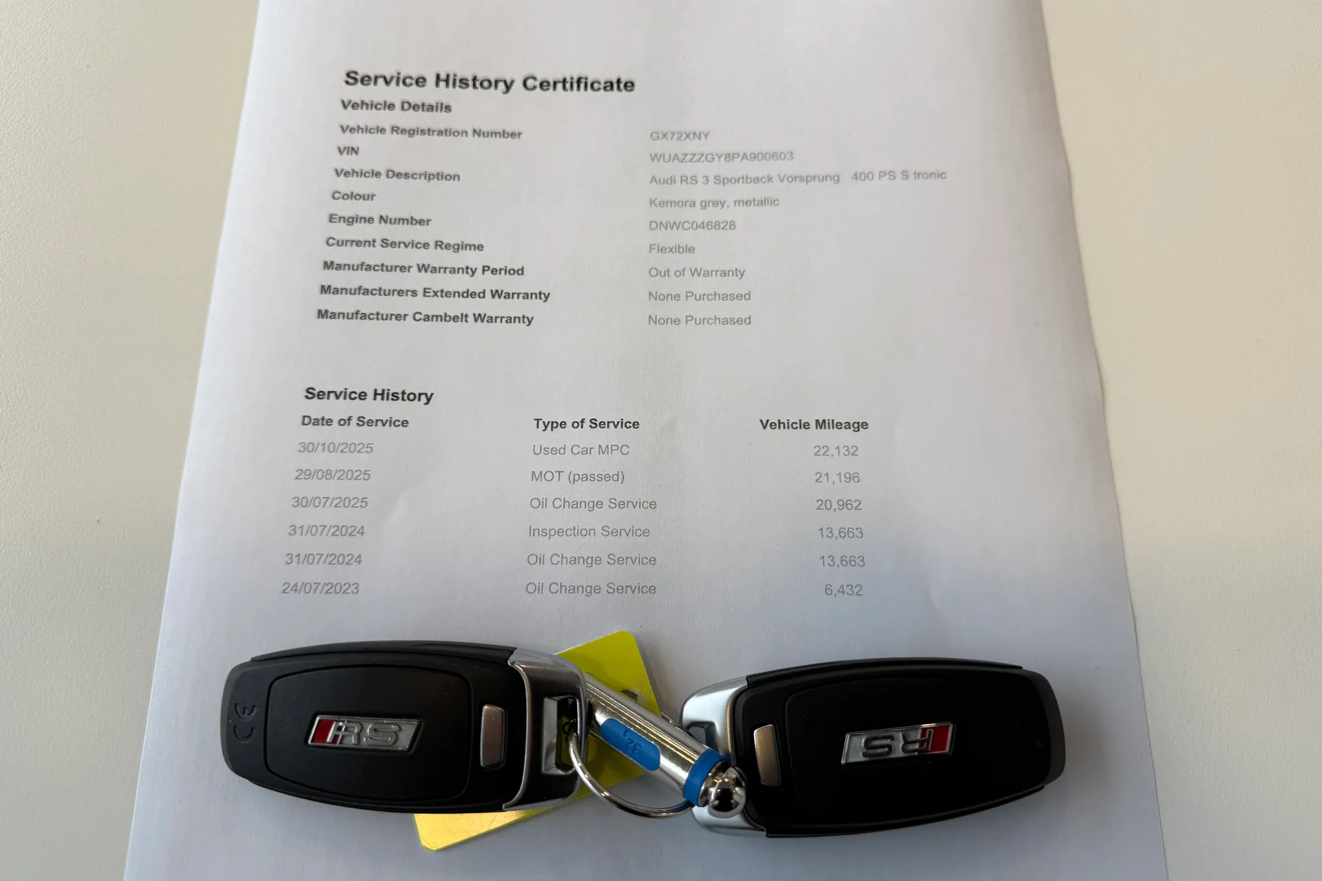 Audi RS3 thumbnail image number 7