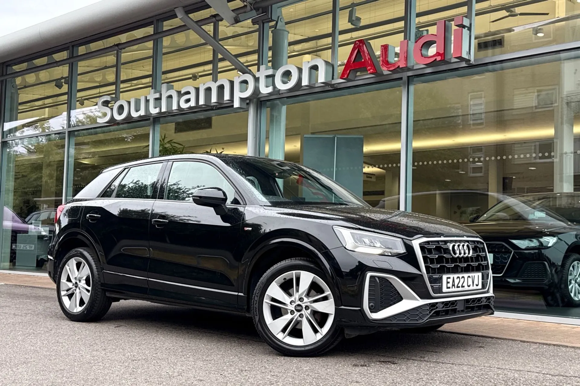 Audi Q2 focused image
