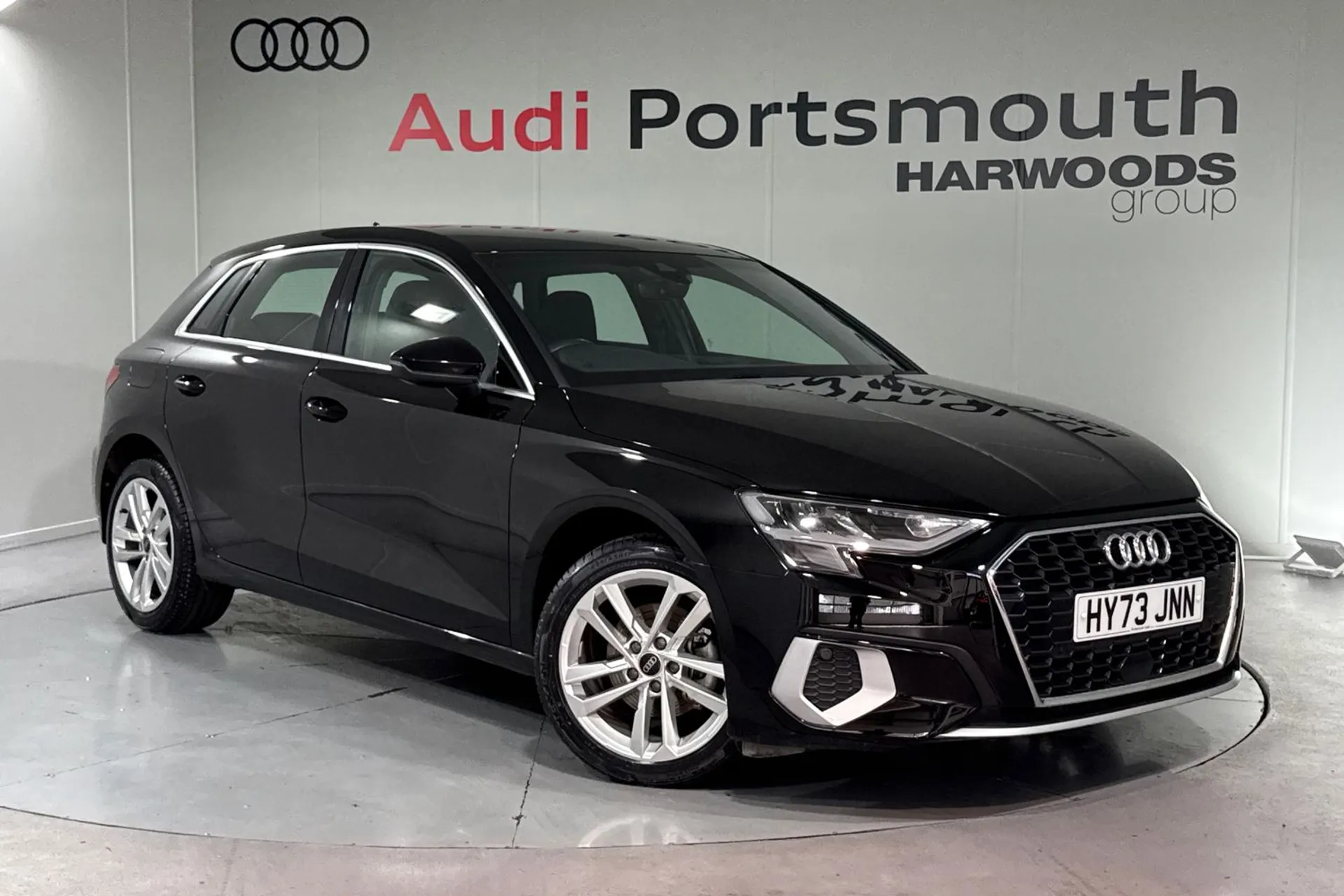Audi A3 focused image