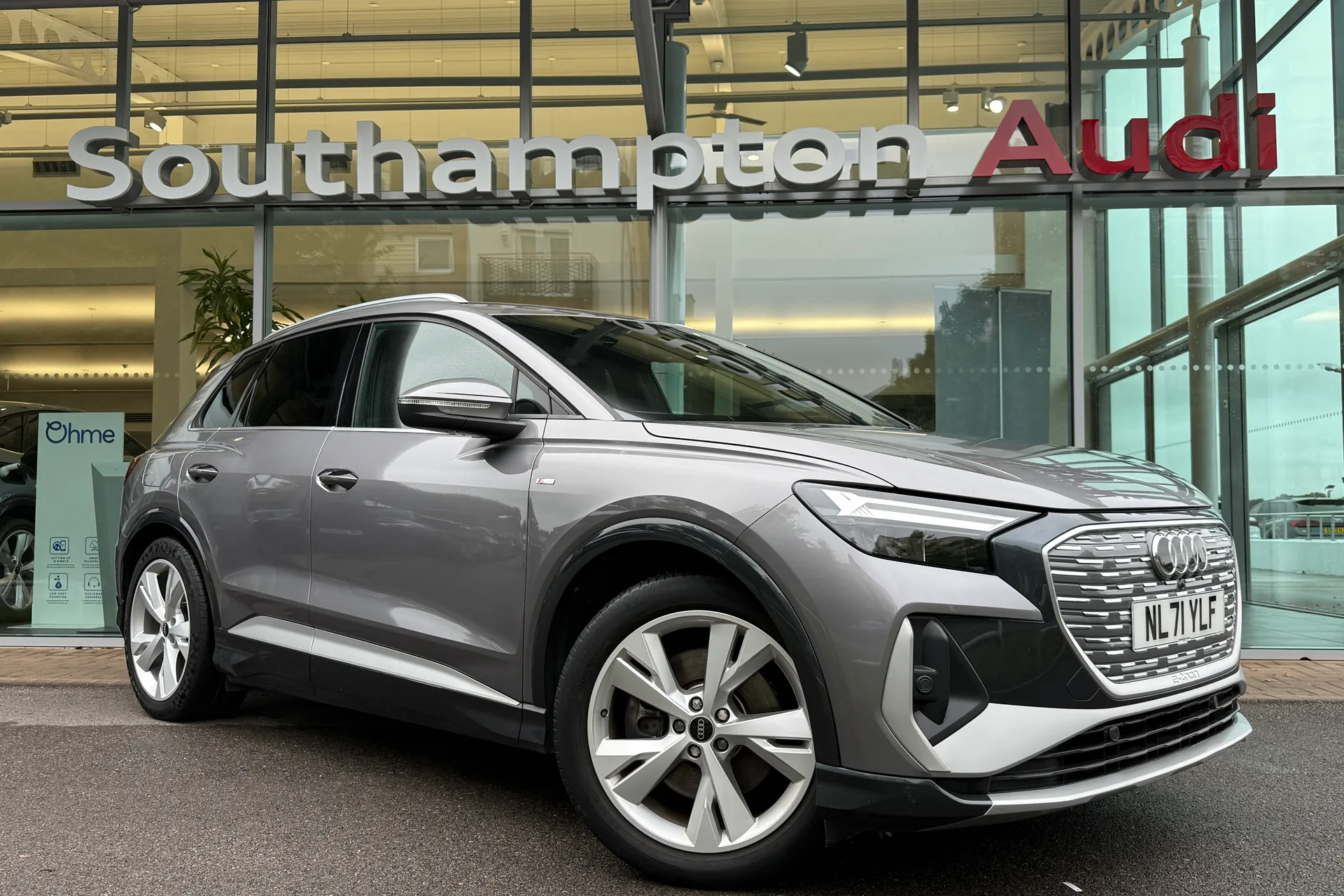 Audi Q4 focused image