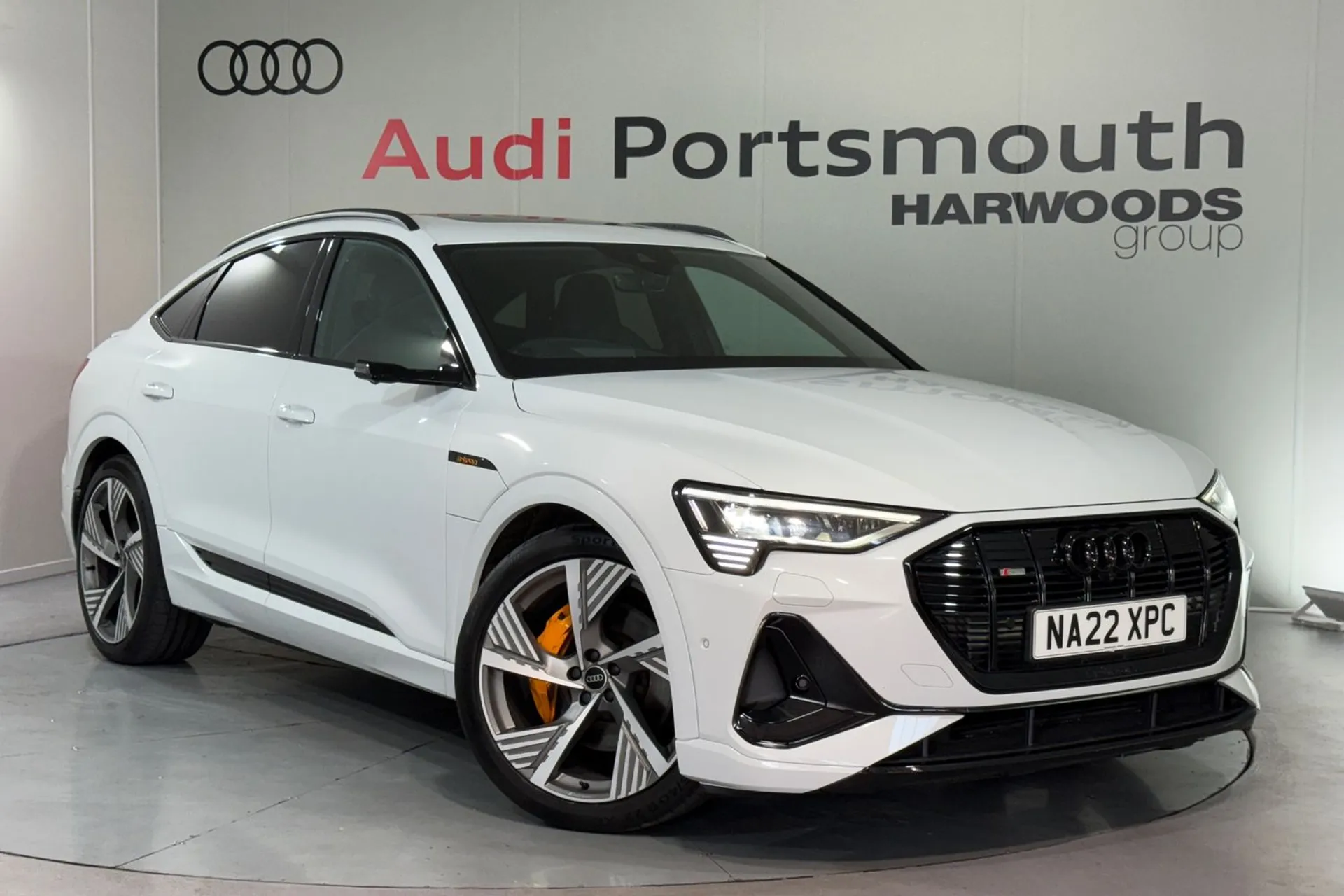 Audi e-tron focused image
