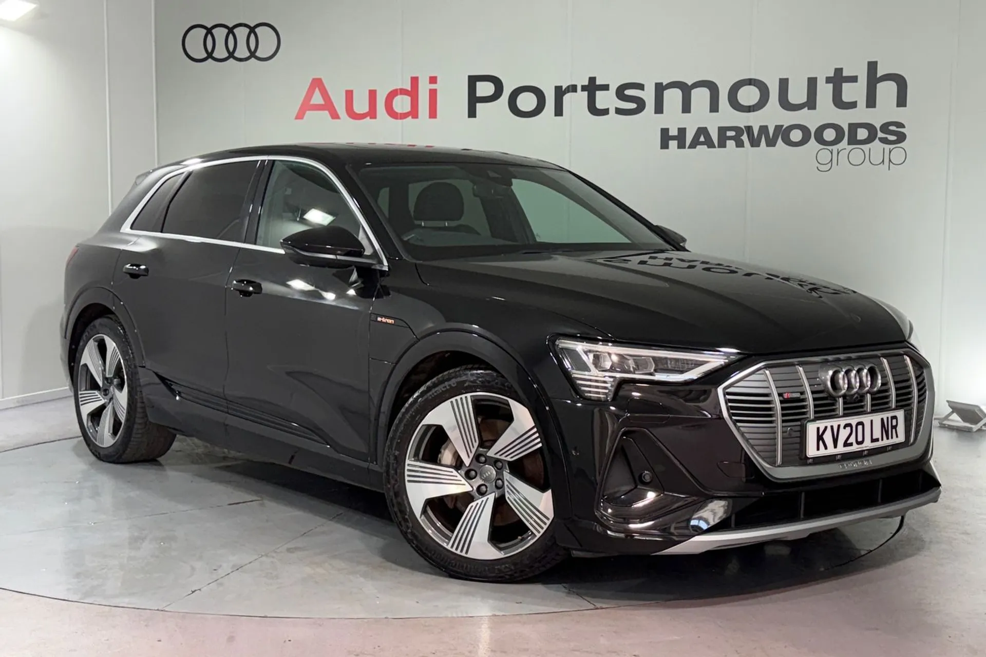 Audi e-tron focused image