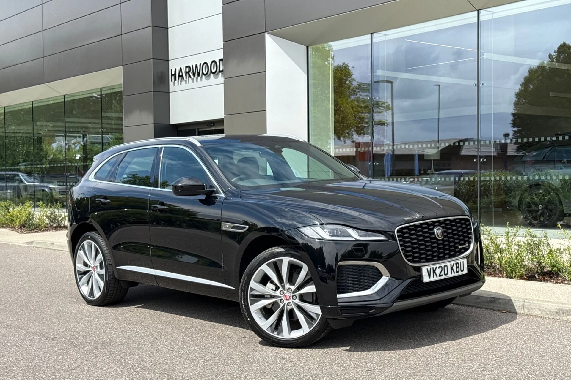 Jaguar F-Pace focused image