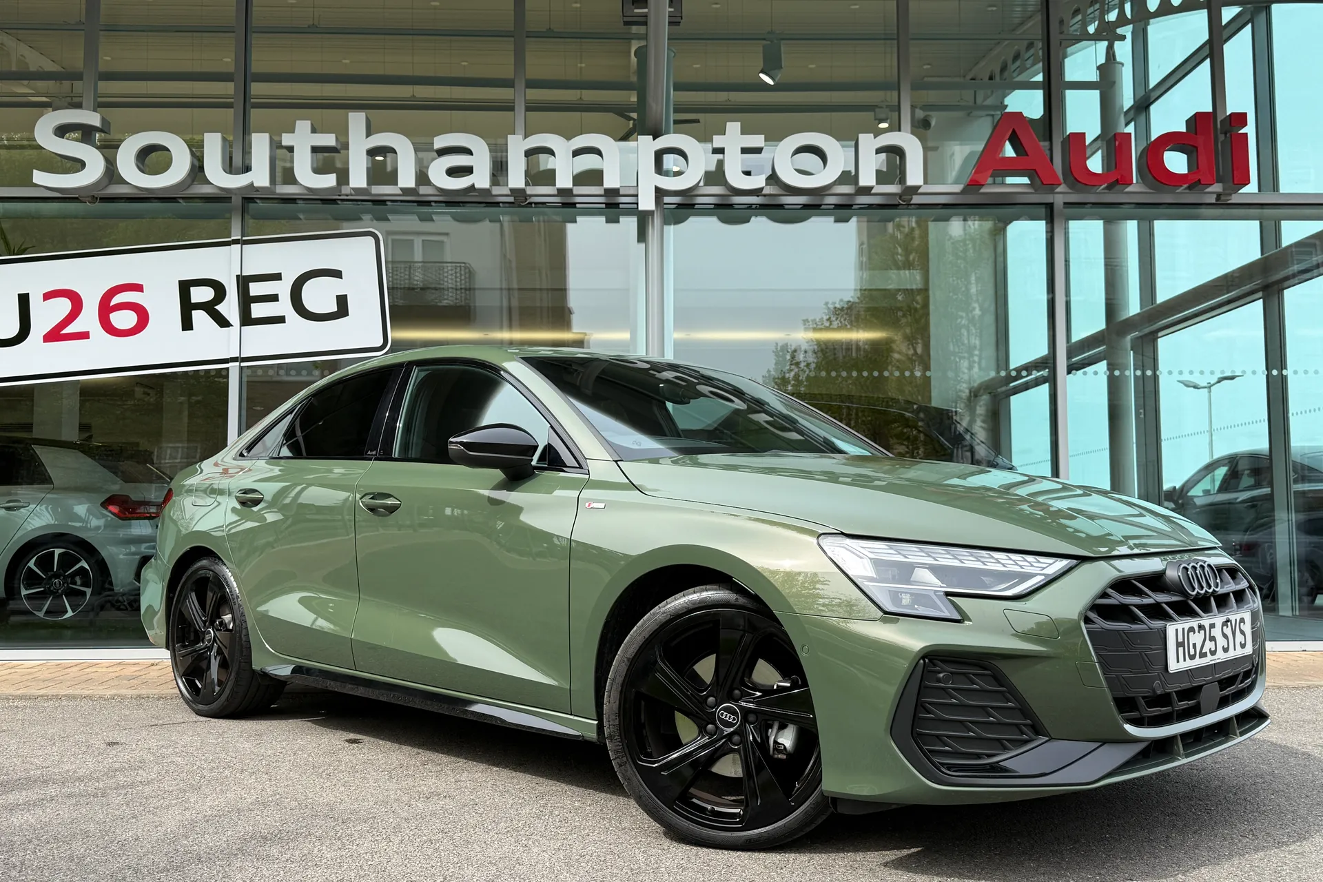 Audi A3 focused image