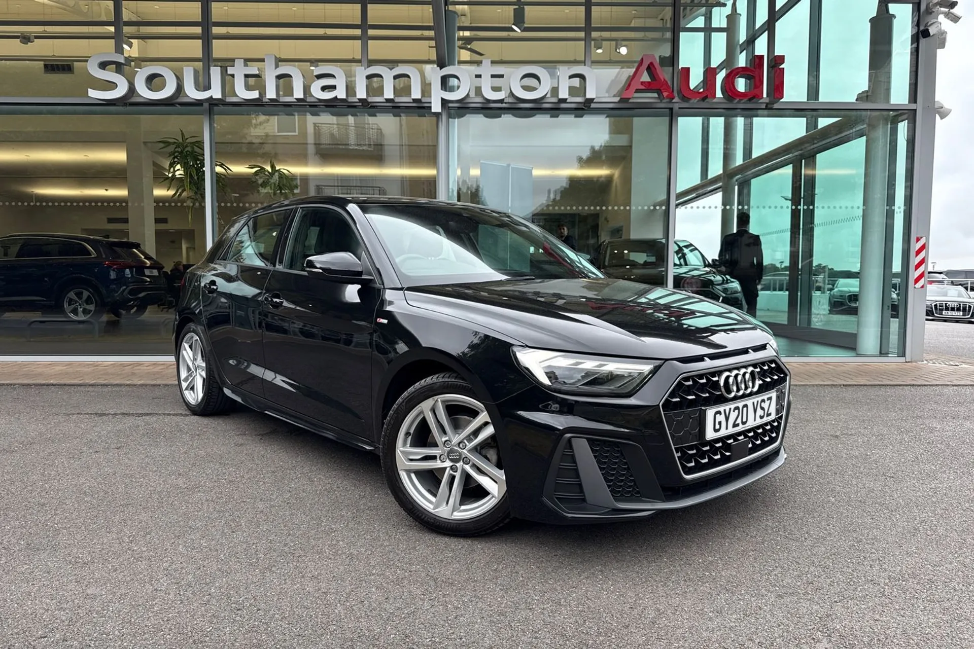 Audi A1 focused image