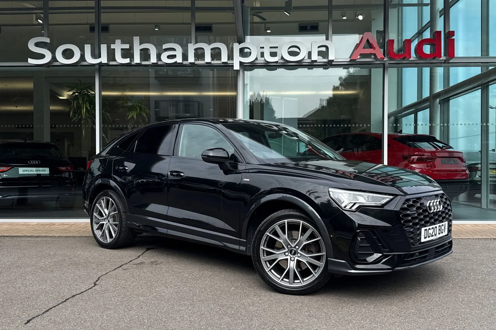 Audi Q3 focused image