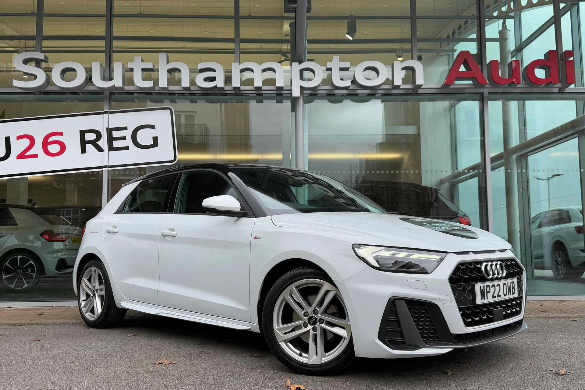 Audi A1 focused image